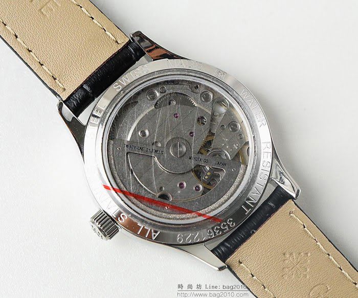 百達翡麗PATEK PHILPPE LS精品 新款 進口全自動機械機芯 316精鋼表殼 小牛皮錶帶 高端情侶對表  wssb3624